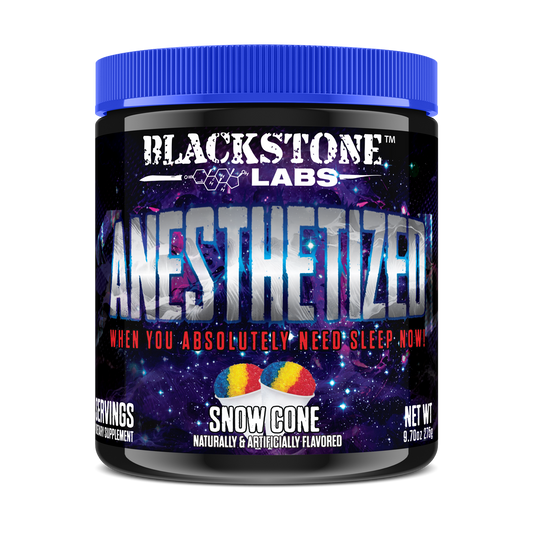 Blackstone Labs Anesthetized Sleep Aid Supplement Snow Cone Flavor