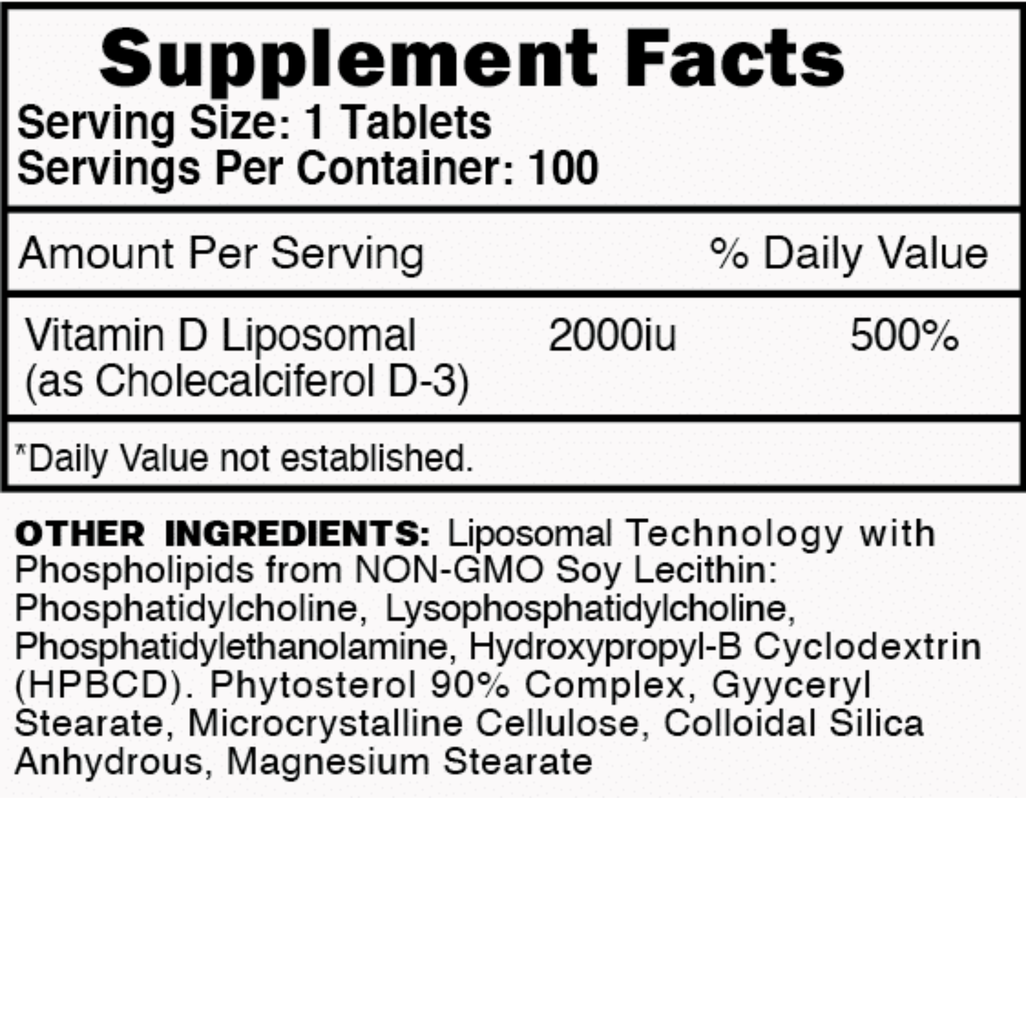 a close-up of a supplement