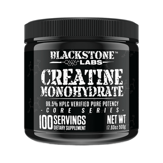 Blackstone Labs Creatine Monohydrate | The Classic Cell Volumizer | Photo of Bottle Render