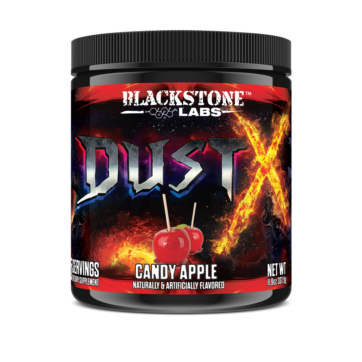 Blackstone Labs Dust X High Stim 2-Amino Pre-Workout Candy Apple