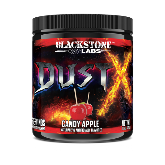 Blackstone Labs Dust X High Stim 2-Amino Pre-Workout Candy Apple