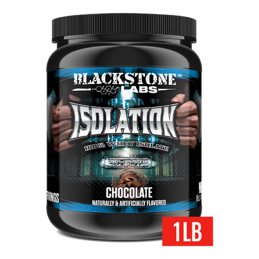 Blackstone Labs | Isolation 1lb | Whey Protein Isolate | Chocolate Flavor