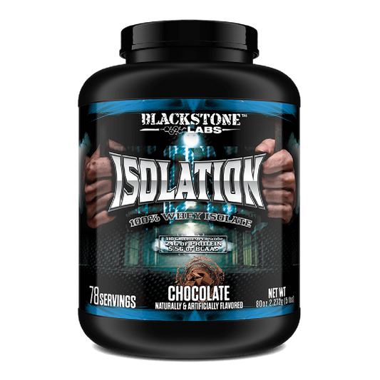 Blackstone Labs | Isolation 5lb | Whey Protein Isolate | Chocolate Flavor