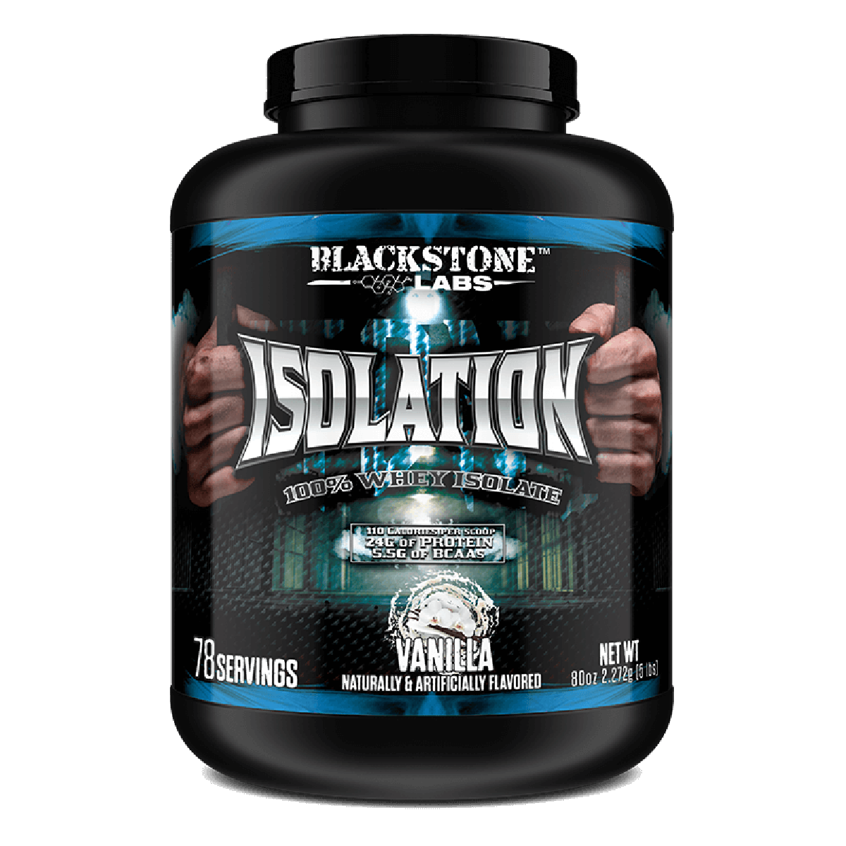 Blackstone Labs | Isolation 5lb | Whey Protein Isolate | Vanilla Flavor