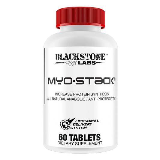 Blackstone Labs | Myo-Stack | All-Natural Anabolic | Anti-Proteolytic | Turkesterone-Based Muscle Builder