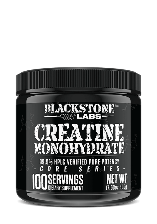 Blackstone Labs Creatine Monohydrate | The Classic Cell Volumizer | Photo of Bottle Render