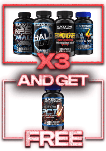 BFG - Big F**king Gains Stack - 90 Day Cycle | Contains 3x Each of Apex Male, Halo Elite, Eradicate, and Brutal 4ce | Order and Get Free Post Cycle Support