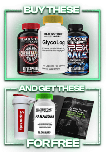 The Anti-'Dad Bod' Stack | Featuring Growth, Glycolog, and Apex Male | Purchase and get a free Paraburn, Shaker, and Ebook