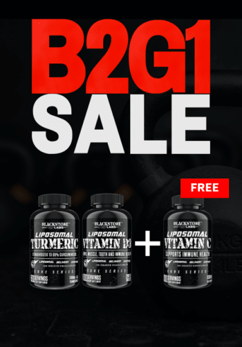 B2G1 Sale: Buy Turmeric + Vitamin D3, get Vitamin C FREE
